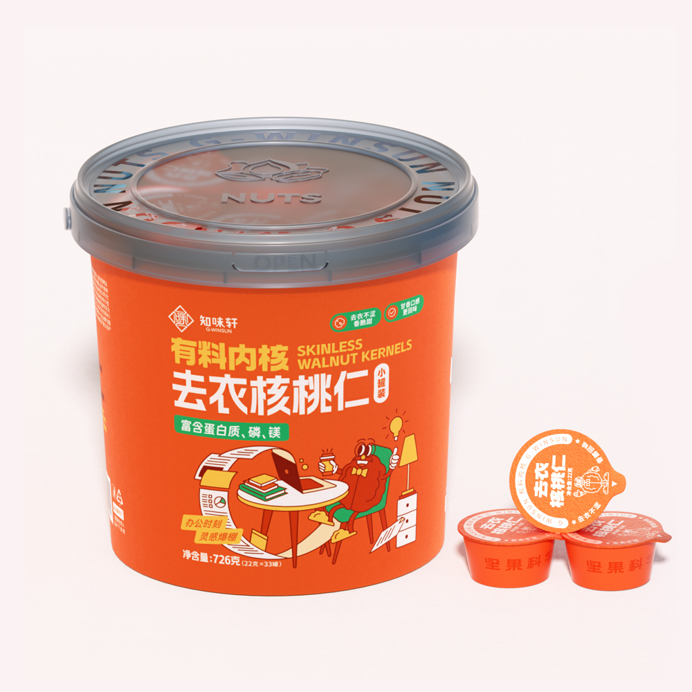 去衣核桃仁的创意吃法